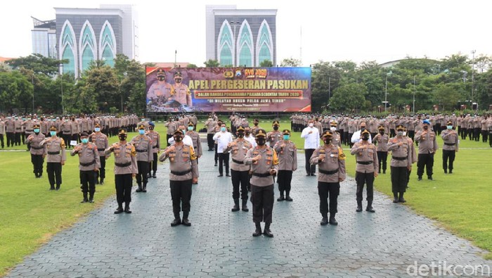 740 Personel Disebar ke TPS 19 Kabupaten/Kota Jatim yang Dinilai Rawan