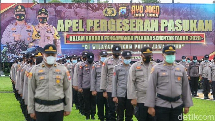 740 Personel Disebar ke TPS 19 Kabupaten/Kota Jatim yang Dinilai Rawan
