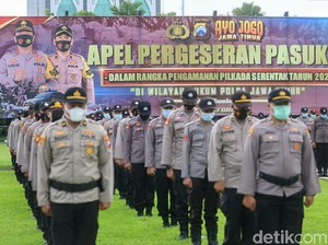 Polda Jatim Siapkan 15.539 Personel Amankan Pilkada Serentak