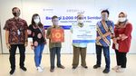Aksi Berbagi Kepada Penyandang Disabilitas dan Yatim Piatu