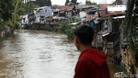 Sebanyak 34 RT yang terdampak banjir berada di Jakarta Selatan dan Jakarta Timur.
