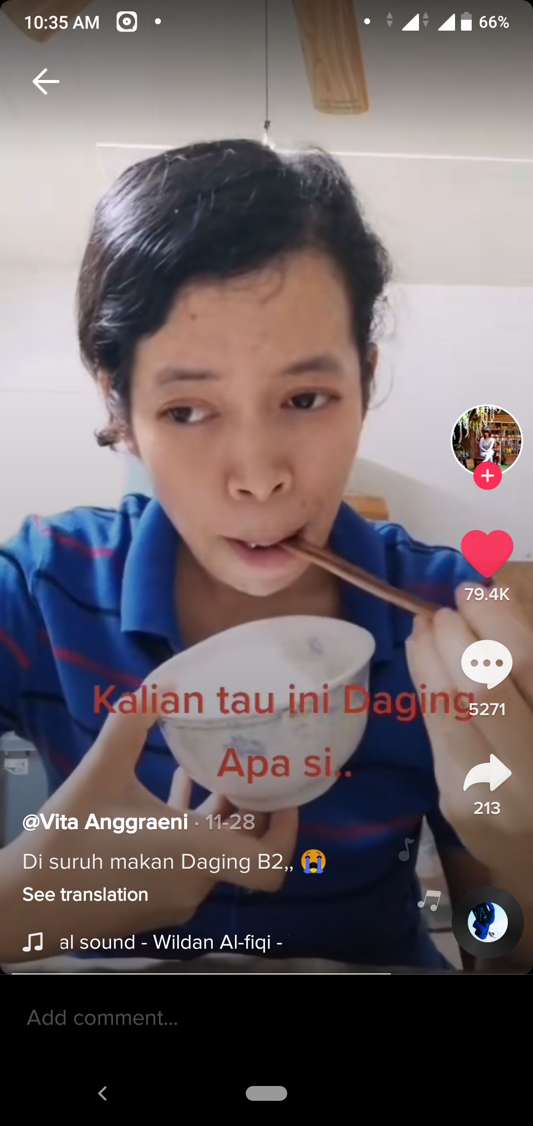 Curhat Disuruh Makan Daging Babi, Wanita Ini Malah Dihujat Netizen