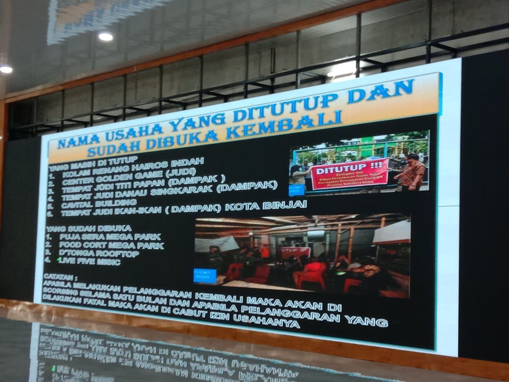 Edy Rahmayadi saat rapat di Posko Satgas COVID-19 Sumut (Ahmad Arfah-detikcom)