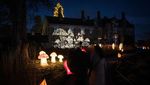 Festival Lampu Terangi Taman Botani Inggris