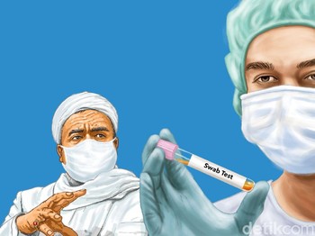 Teka-teki Swab Habib Rizieq