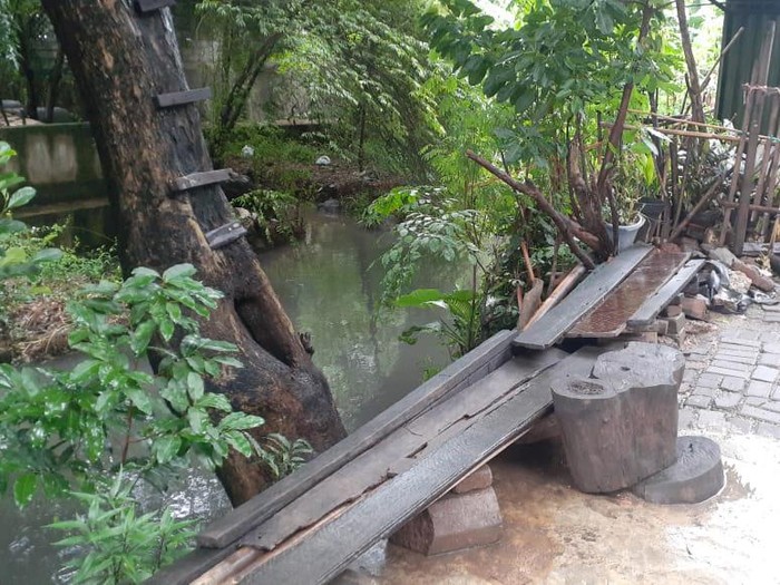 Lokasi penemuan mayat mutilasi di Kalimalang, Kayuringin, Bekasi Selatan