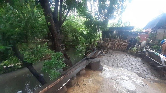 Lokasi penemuan mayat mutilasi di Kalimalang, Kayuringin, Bekasi Selatan
