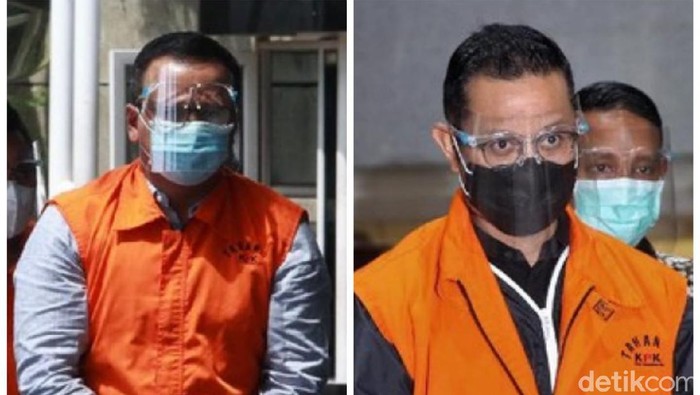 Menteri Kelautan dan Perikanan, Edhy  dan Prabowo Mensos Juliari Peter Batubara