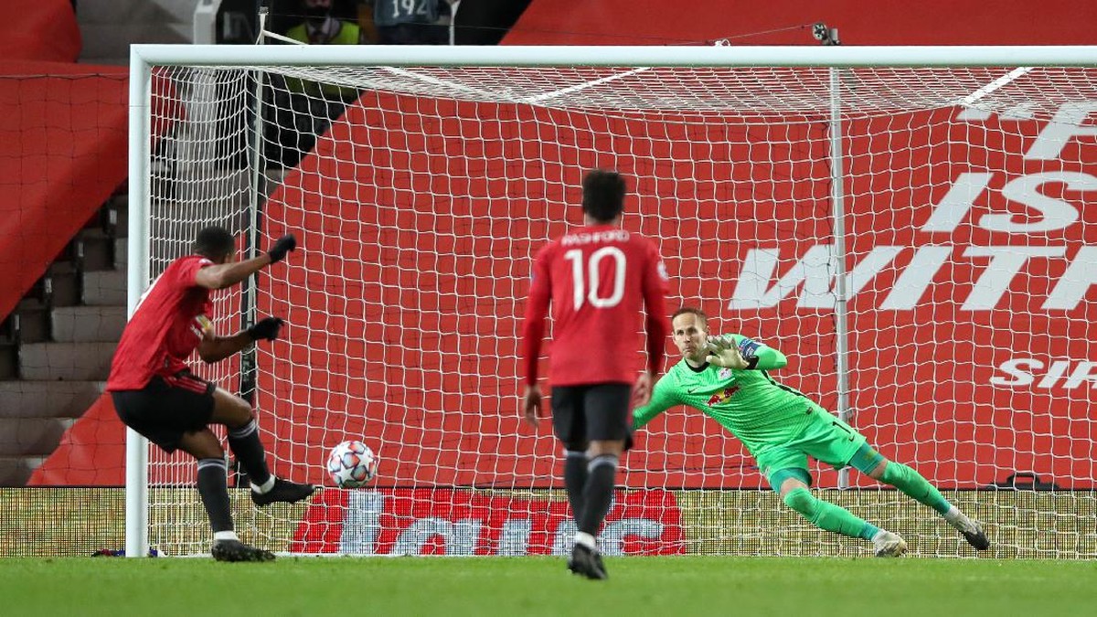 Manchester United diprediksi akan kesulitan mengalahkan RB Leipzig di Liga Champions (Foto: Getty Images/Clive Brunskill)