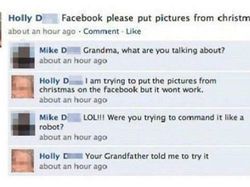 Momen Kocak dan Menggemaskan Saat Orang Tua Main Medsos