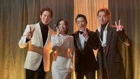Jeon Mi Do pun tidak ketinggalan memamerkan kebersamaan dari para pemain Hospital Playlist. (Foto: dok. Instagram Yoo Yeon Seok/Jeon Mi Do) 
