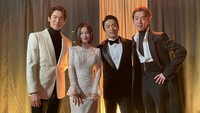Yoo Yeon Seok, Jeon Mi Do, Jung Kyung Ho, dan Jung Moon Sung hadir di MAMA 2020. (Foto: dok. Instagram Yoo Yeon Seok/Jeon Mi Do) 