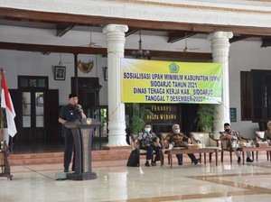 Gelar Sosialisasi Kenaikan UMK, Pemkab Sidoarjo Undang 300 Perusahaan