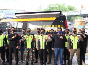 Launching Tim Pemburu COVID-19, Polres Pelabuhan Akan Tegas Tegakkan Prokes