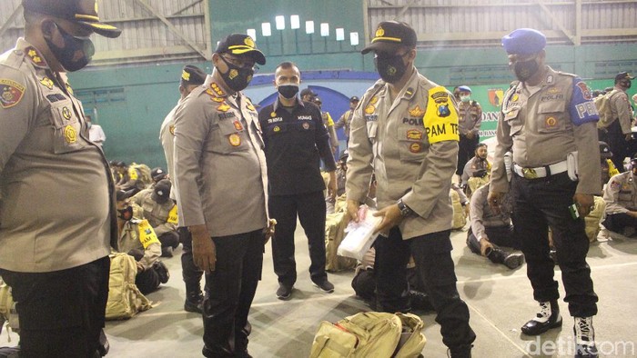 Sebanyak 1.150 personel dari Polresta Sidoarjo disiapkan untuk mengamankan Pilkada 2020 di Sidoarjo. Mereka akan disebar ke 3.553 TPS di 18 kecamatan.