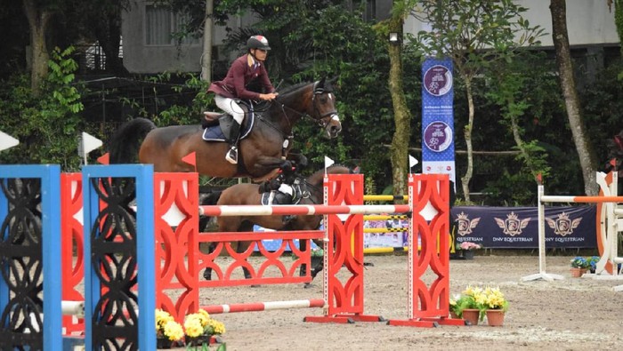 Raymen Kaunang di Seri I Longines FEI Jumping World Cup South East Asia League.