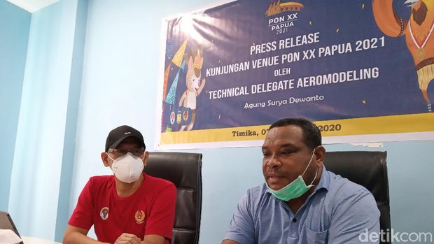 Technical Delegate (TD) telah menyurvei Venue Aeromodeling PON Papua.
