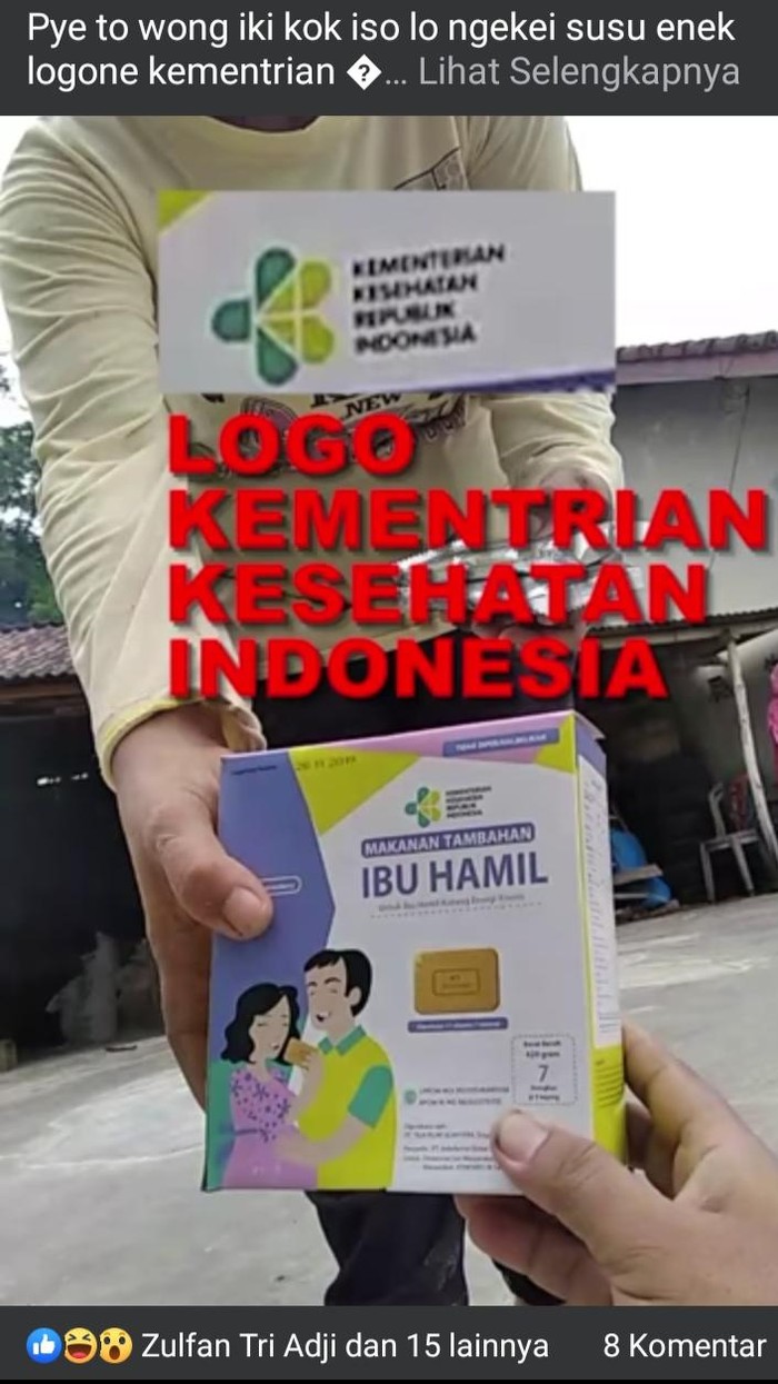 viral pemberian bingkisan