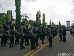 Polres Cilegon Kerahkan 714 Personel Jaga TPS Pilkada Cilegon-Serang