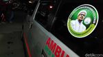 Ambulans Jemput Jenazah Laskar FPI di RS Polri