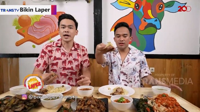 Bikin Laper! Dibuat Kenyang Makan Sei Sapi dan Ayam