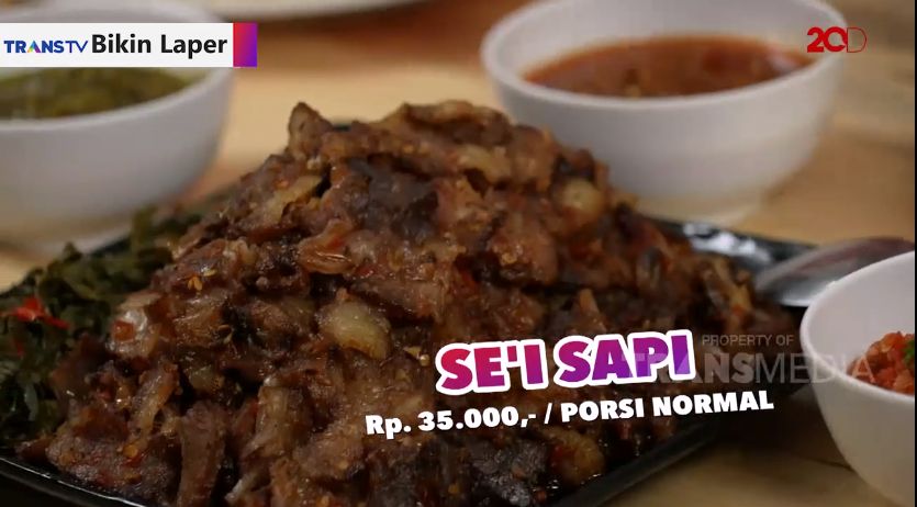 Bikin Laper! Dibuat Kenyang Makan Se'i Sapi dan Ayam