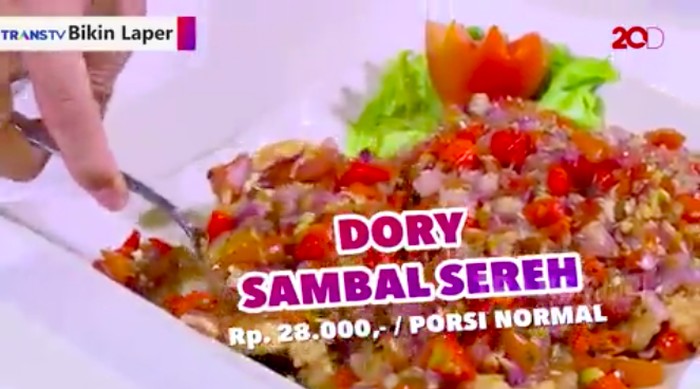 Bikin Laper! Harum Nikmat Ikan Dory Berlumur Sambal Sereh