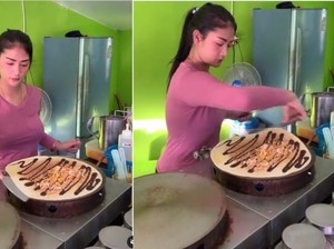 Penjual Crepes Cantik hingga Negara Pengonsumsi Monyet