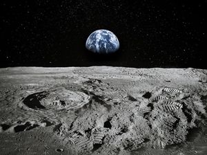 Ini Sampel Batuan dari Sisi Jauh Bulan yang Dipamerkan di China