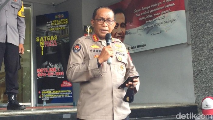 Kabid Humas Polda Metro Jaya Kombes Yusri Yunus.