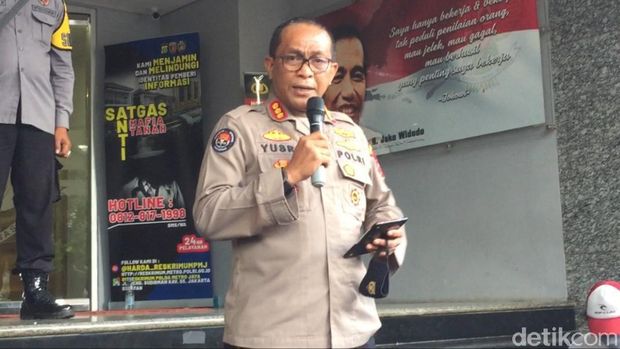 Kabid Humas Polda Metro Jaya Kombes Yusri Yunus.