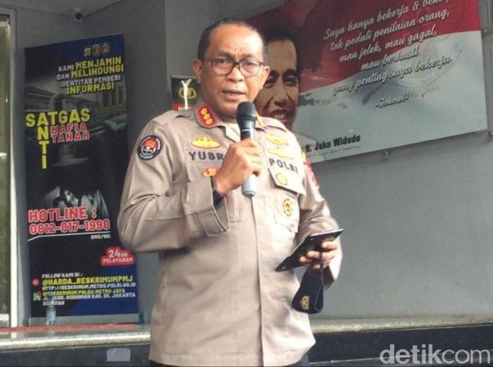 Kabid Humas Polda Metro Jaya Kombes Yusri Yunus.