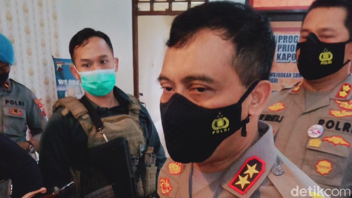 Kapolda Jateng Irjen Ahmad Luthfi saat di Polres Klaten, Selasa (8/12/2020).