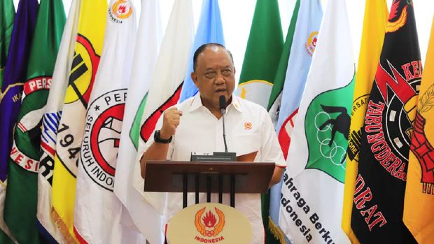 Musyawarah Olahraga Nasional Luar Biasa (Musornaslub) KONI 2020.