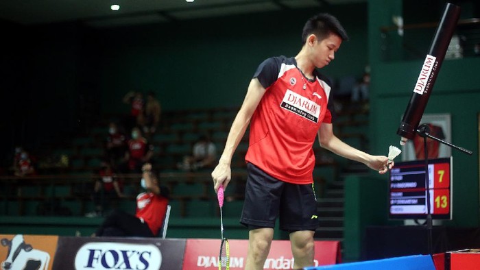 Liga PB Djarum 2020 di GOR Djarum, Jati, Kudus, Jawa Tengah, pada 7-9 Desember 2020.