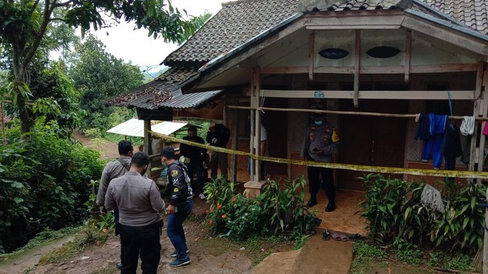 Lokasi penemuan mayat perempuan di Kabupaten Bandung.