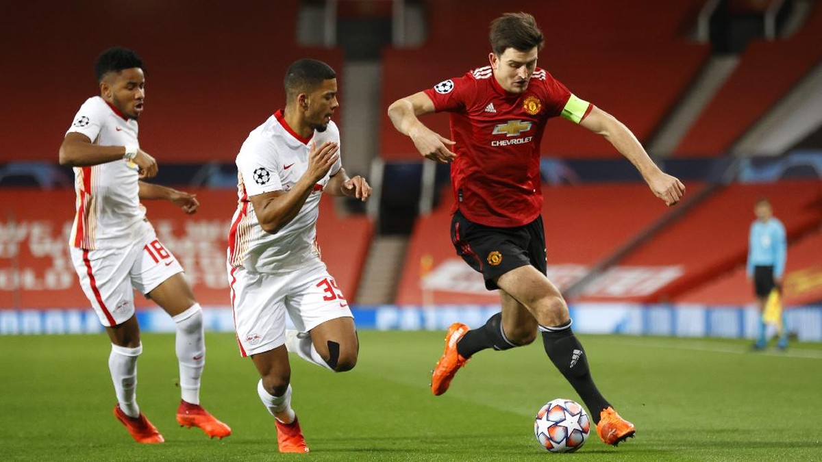 Manchester United tidak akan main aman di laga penentuan melawan RB Leipzig. (Foto: Getty Images/Clive Brunskill)