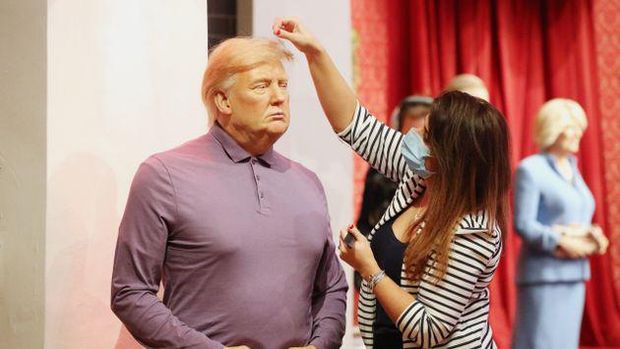 Patung Lilin Donald Trump