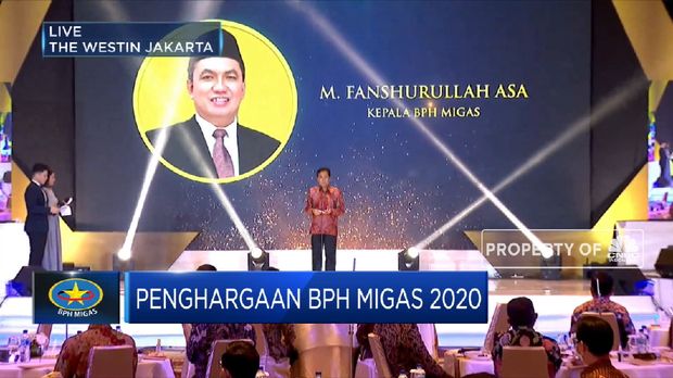 Penghargaan BPH Migas,  Kawal Energi BerkeadilanCNBC INdonesia TV)