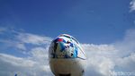 Potret Pesawat Garuda Indonesia  yang Bermasker Baru
