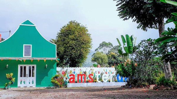 Rumah Belanda memiliki area indoor di mana wisatawan bisa melihat contoh ekterior dan interior khas rumah di Belanda. Di area out door, traveler bisa berfoto di depan pemandangan ala Belanda dengan bunga tulip yang cantik.(Rumah Belanda/instagram) Rumah Belanda memiliki area indoor di mana wisatawan bisa melihat contoh ekterior dan interior khas rumah di Belanda. Di area out door, traveler bisa berfoto di depan pemandangan ala Belanda dengan bunga tulip yang cantik.(Rumah Belanda/instagram)