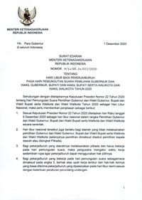 Ini Surat Edaran Menaker Soal Hari Libur Saat Pilkada Bagi Buruh