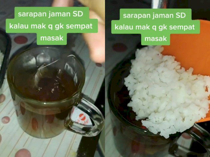 Teh Pakai Nasi hingga Bubur Mie, Ini Kreasi Sarapan Aneh