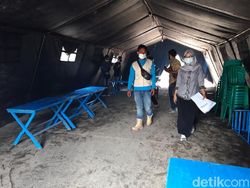TPS Pilkada di Boyolali Didirikan di Lokasi Pengungsian Merapi