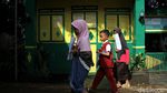 Unik! Ada TPS Bernuansa Rumah Adat Jelang Pilkada Depok