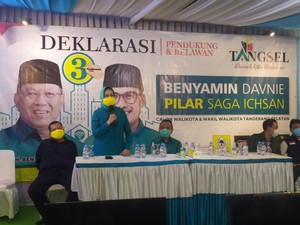 Pesan Airin ke Benyamin-Pilar Usai Menang Pilkada Tangsel Versi Quick Count