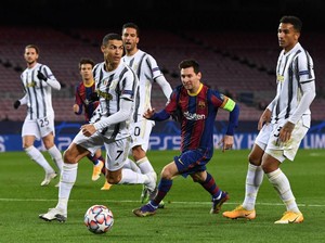 Gol-gol Juventus Bantai Barcelona 3-0