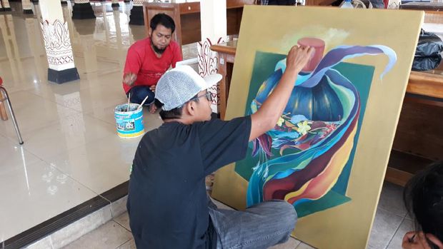 Cara Perupa Gunungkidul Maknai Pilkada 2020