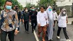 Momen Machfud Arifin dan Eri Cahyadi Nyoblos di Pilwali Surabaya