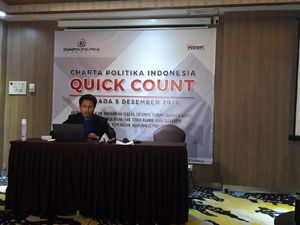 Gibran-Teguh Menang Telak Versi QC, Charta Politika: Solo Kandang Banteng
